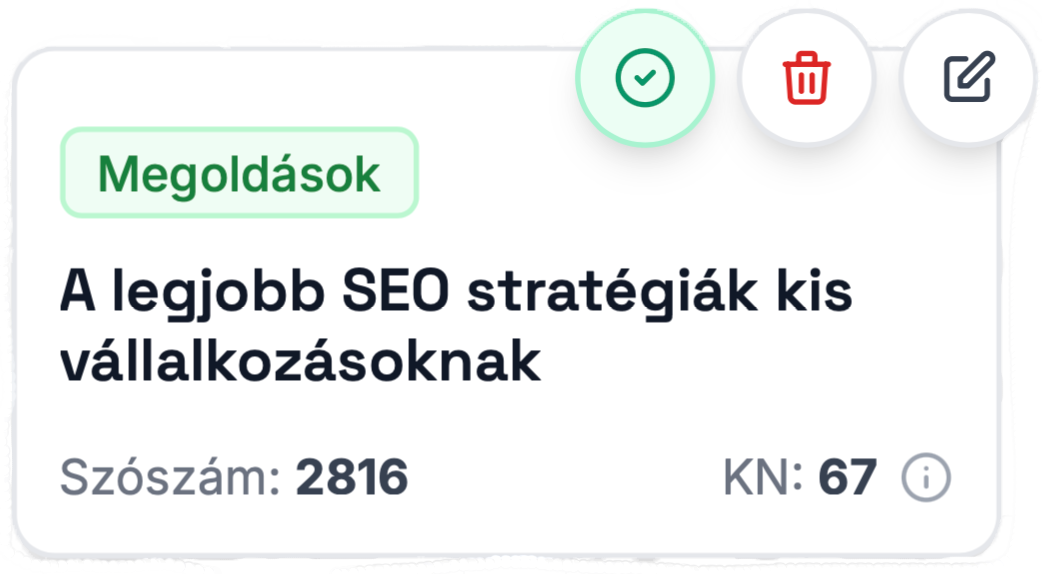 Blog jóváhagyás
